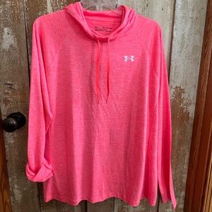 Under Armour hooded long sleeve shirt